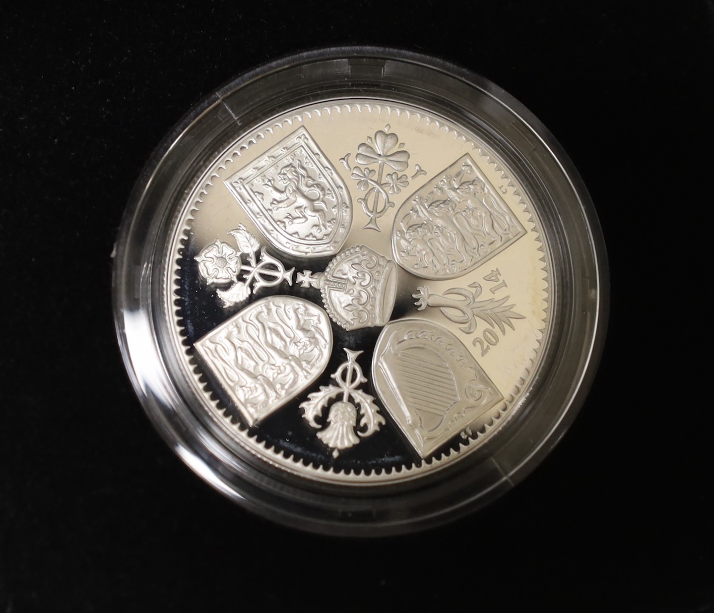 A group of Royal Mint boxed proof collector's coins